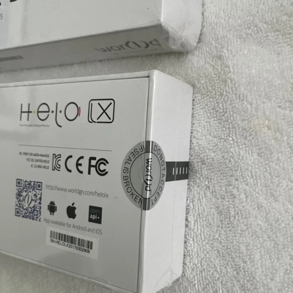HELO LX Fitness and Health Monitor with Germanium Stones Box Set - Still Sealed